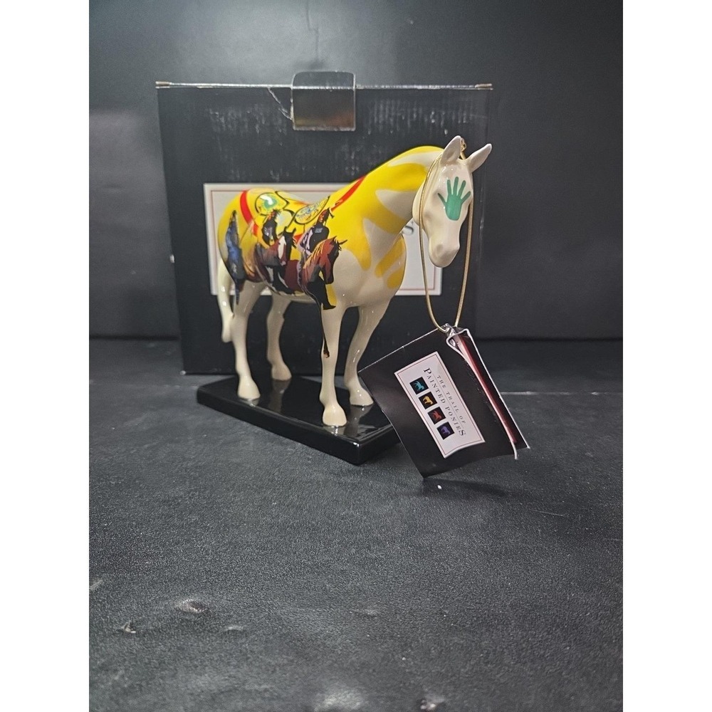 The Trail of Painted Ponies Unity Figurine, 1st Edition #1468 1E/0860, Box/Tag